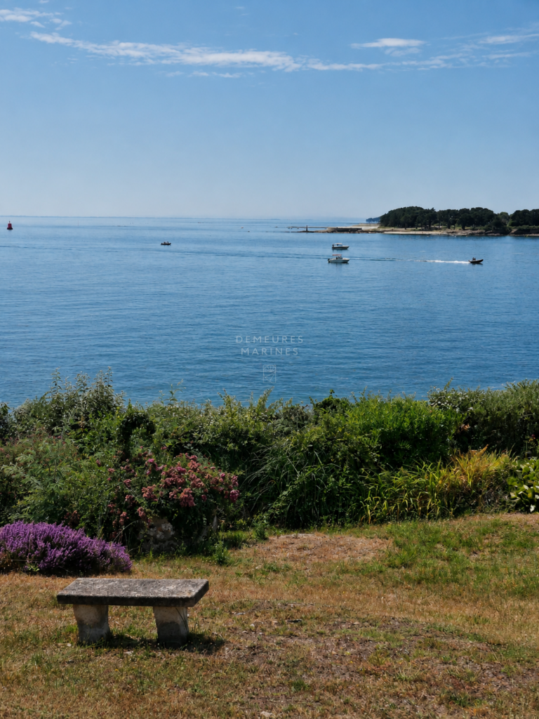 Demeure Familiale Vue Panoramique Morbihan Bretagne Arzon Demeures Marines Vue Mer