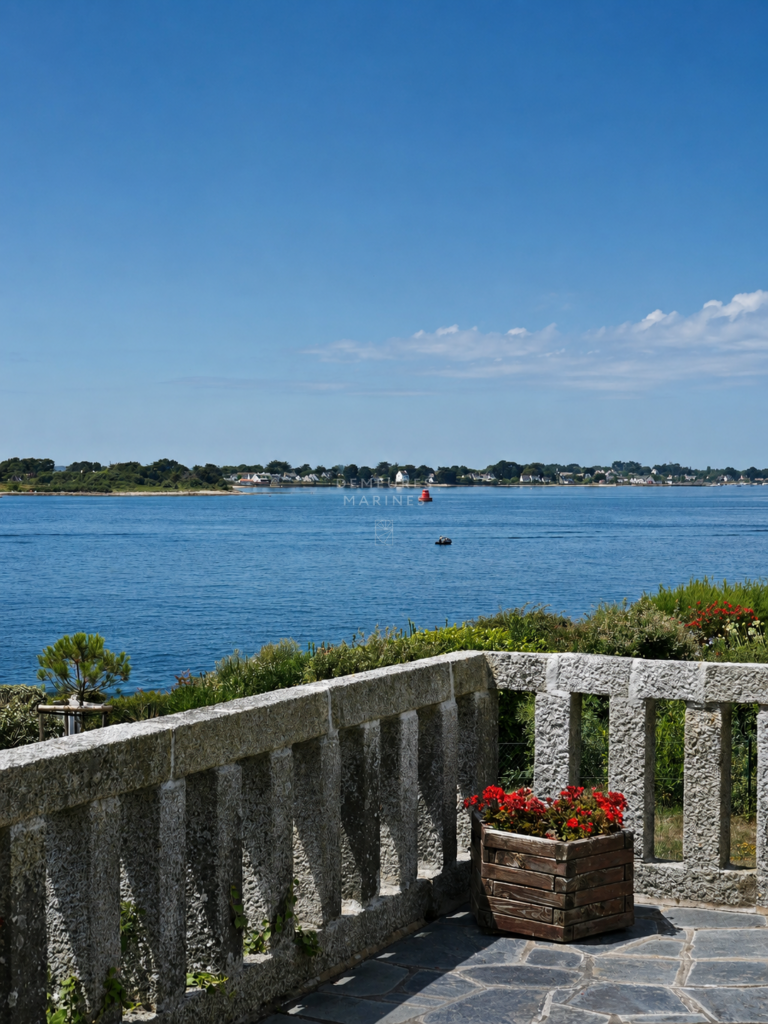 Demeure Familiale Vue Panoramique Morbihan Bretagne Arzon Demeures Marines Vue Mer