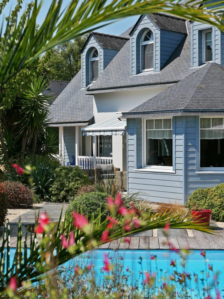 Demeures Marines Piscine Auray Morbihan Bretagne Maison Contemporaine Architecte Familiale