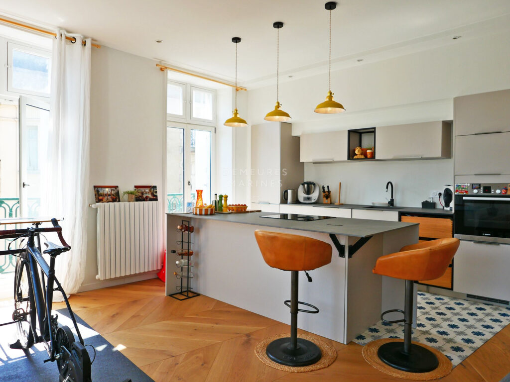 Appartement Vannes Intra-muros Demeures Marines Charme Rénové Bretagne Élégant Centre historique
