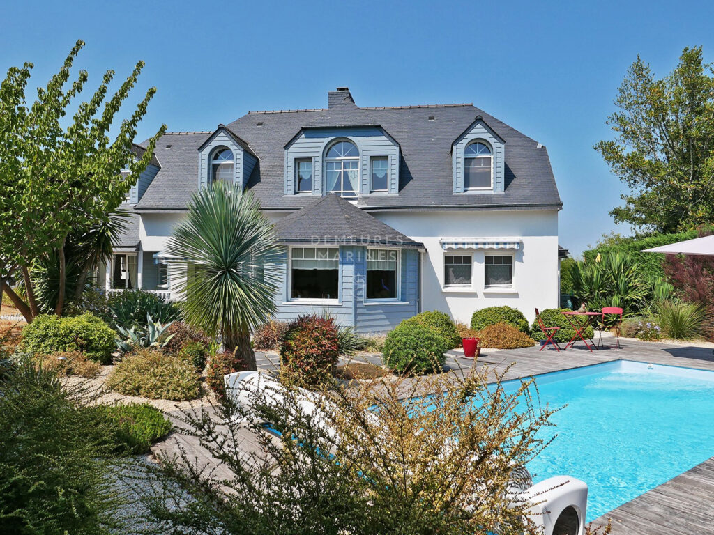 Demeures Marines Piscine Auray Morbihan Bretagne Maison Contemporaine Architecte Familiale