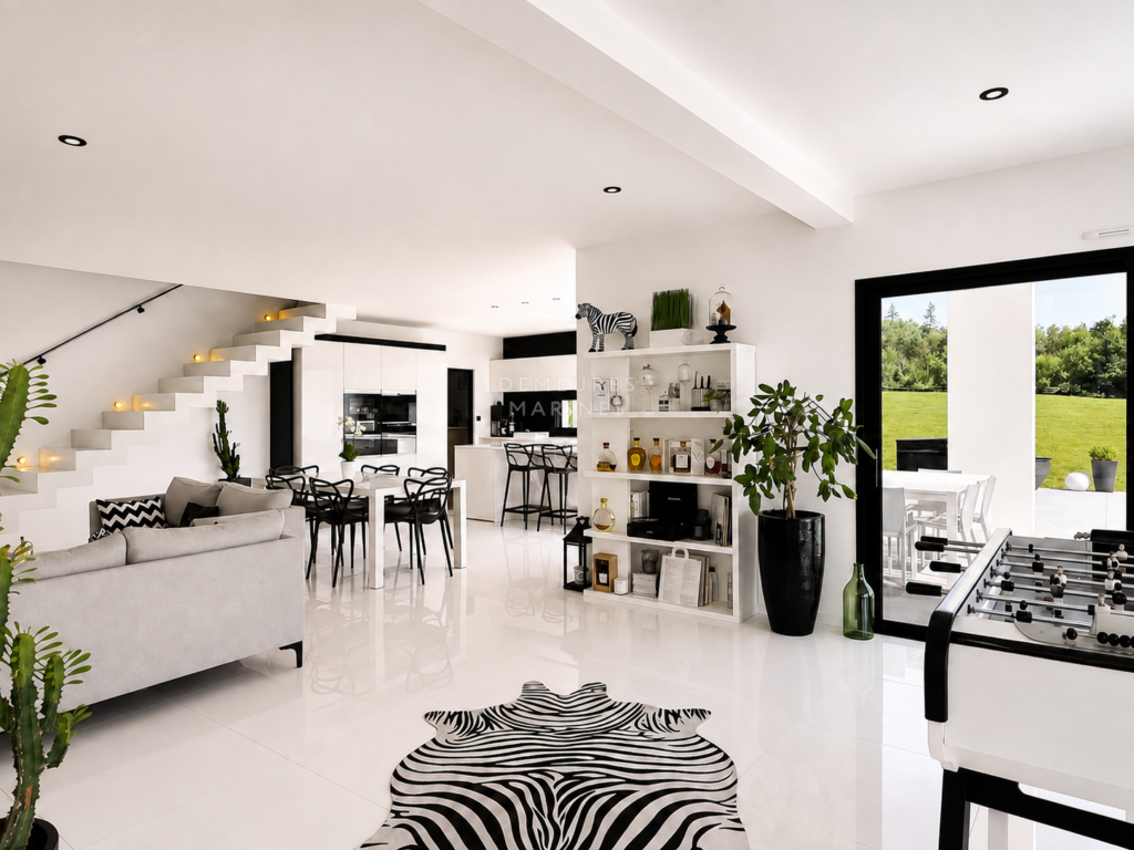Demeures Marines Maison Architecte Contemporaine Piscine Vannes Meucon Morbihan Bretagne Volumes