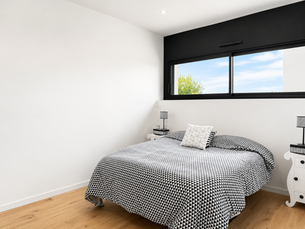 Demeures Marines Maison Architecte Contemporaine Piscine Vannes Meucon Morbihan Bretagne Volumes
