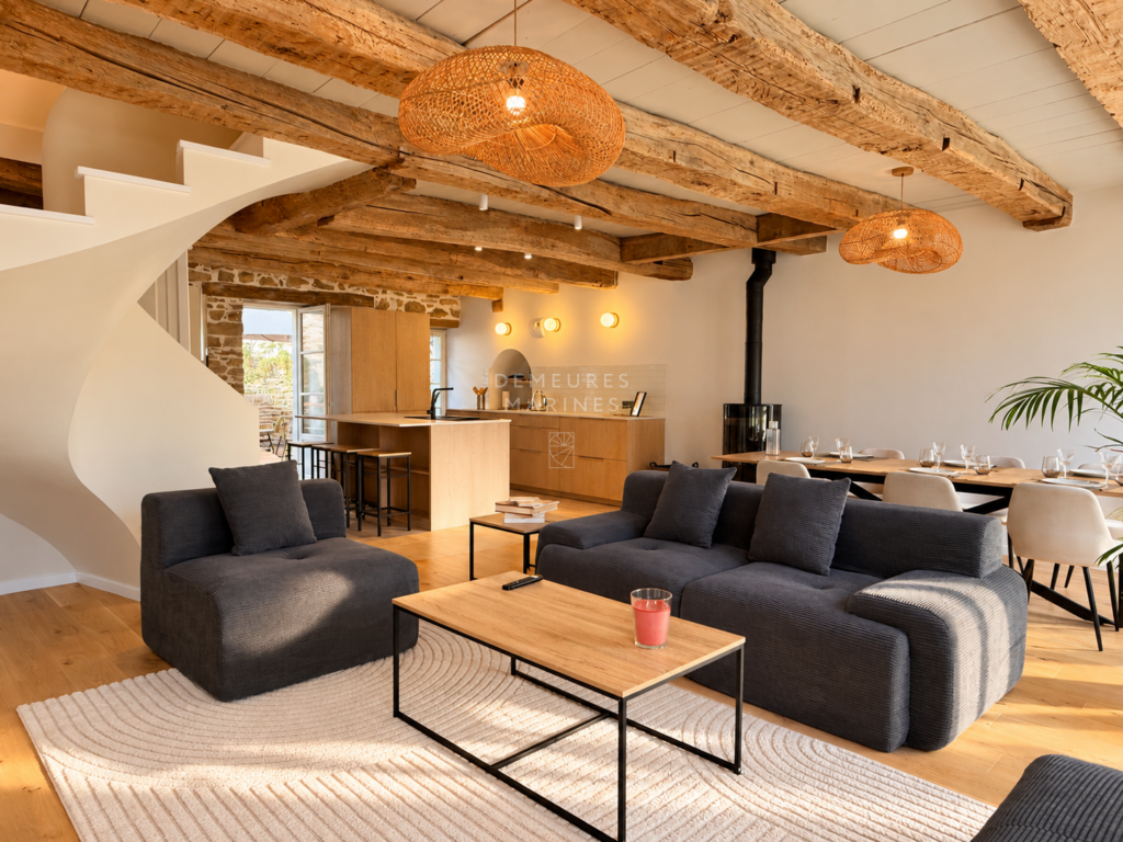 Maison Charme Auray Saint-Goustan Morbihan Demeures Marines Bretagne Élégante Insoupçonnée Pierre