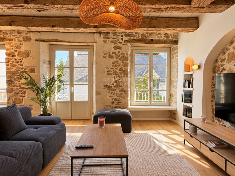 Maison Charme Auray Saint-Goustan Morbihan Demeures Marines Bretagne Élégante Insoupçonnée Pierre