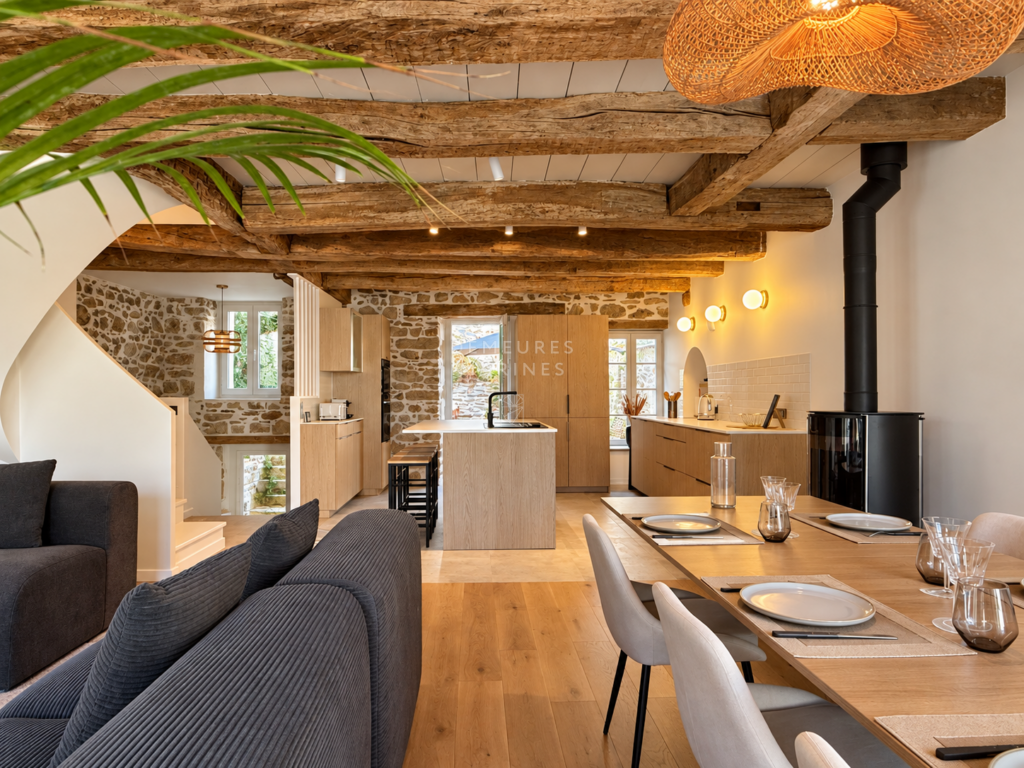 Maison Charme Auray Saint-Goustan Morbihan Demeures Marines Bretagne Élégante Insoupçonnée Pierre