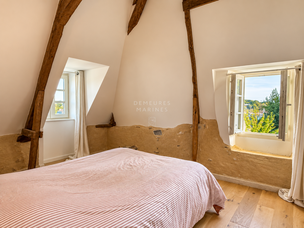 Maison Charme Auray Saint-Goustan Morbihan Demeures Marines Bretagne Élégante Insoupçonnée Pierre