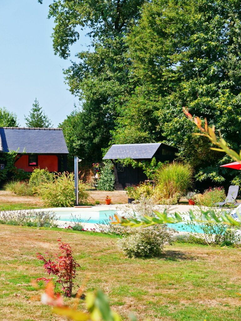 Propriété Charme Gîtes Piscine Portes de Vannes Locqueltas Morbihan Demeures Marines Bretagne Pierre